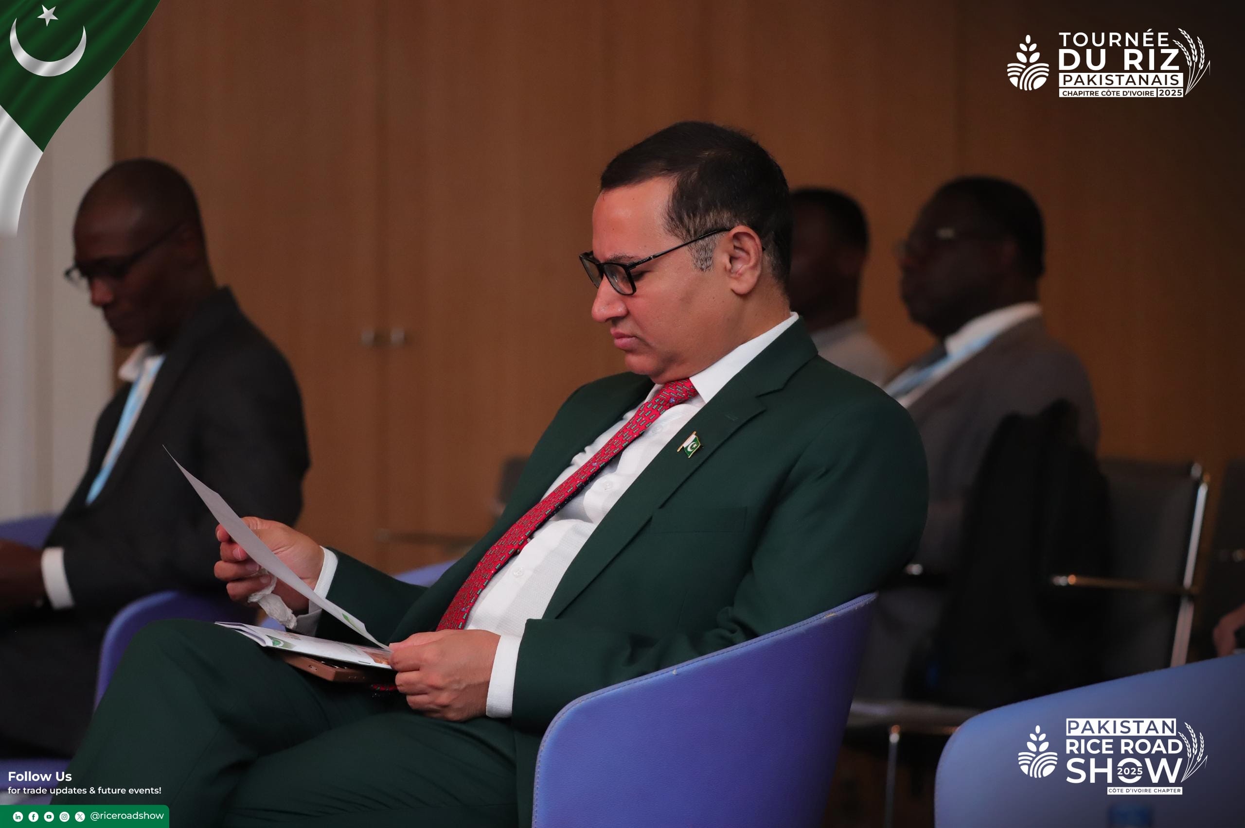 Mahmood Akhtar Mahmood at Pakistan Rice Road Show 2025